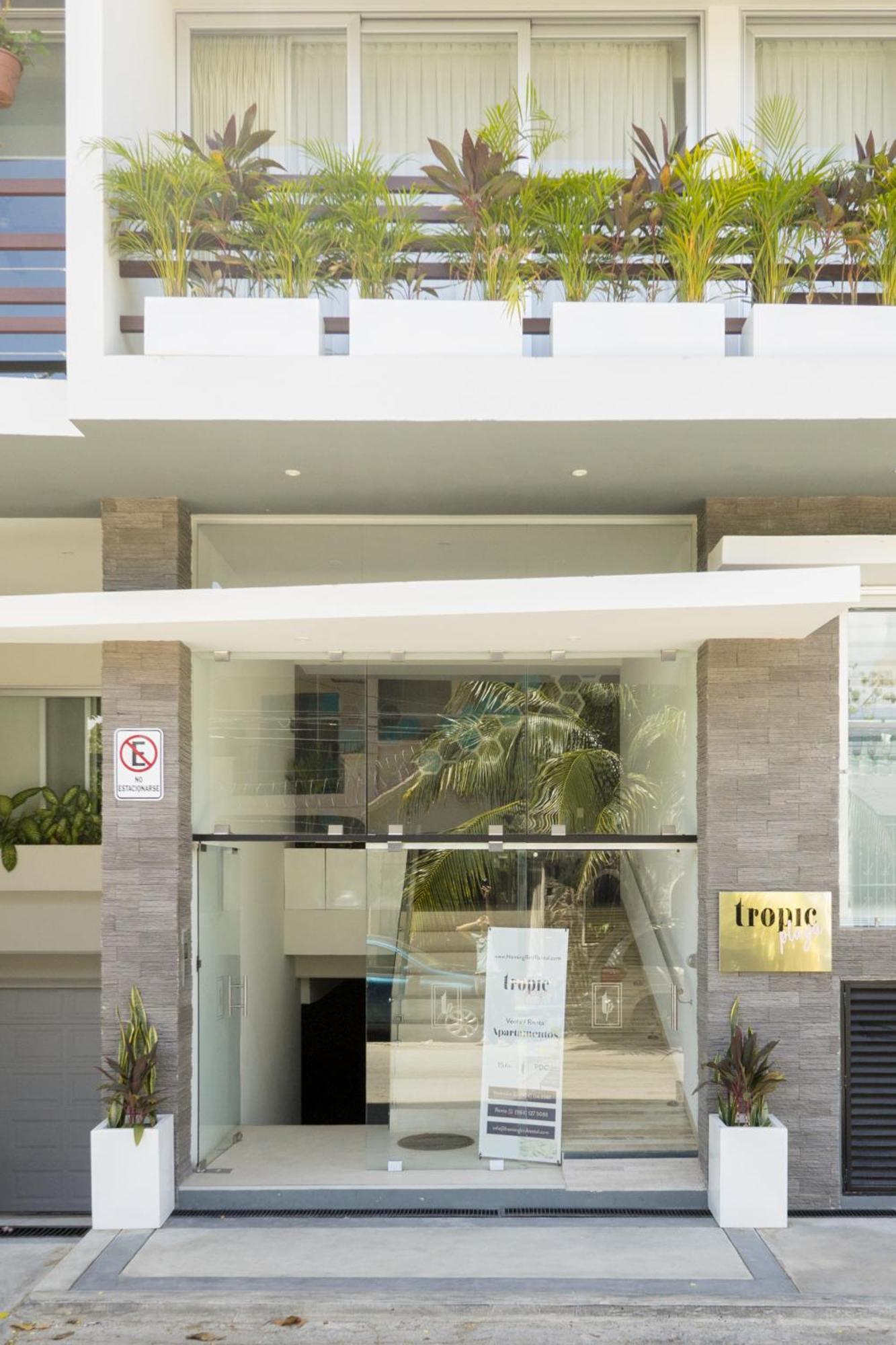 Tropic Playa Apartments Playa del Carmen Exterior photo